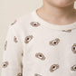 Koala Cuddle Boy Pajama Set- Off White