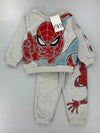 Zara Boys Sets Spider Man Boy Sweatshirt Set- Grey